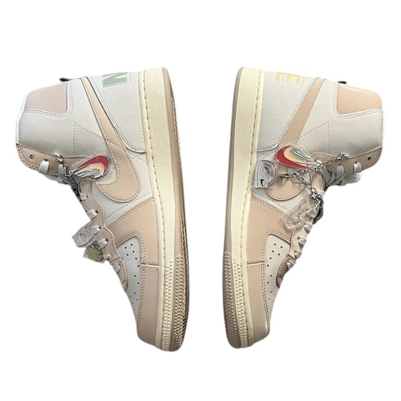 NEW Nike Men’s Terminator High Be True size 10 White Unisex Sneakers - Picture 4 of 16